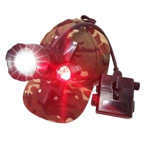 Lampada da Caccia XPL Zoom LED Ricaricabile per Procioni, Cinghiali e Coyote, Super Luminosa con Laser per Cappello - Product Image 3