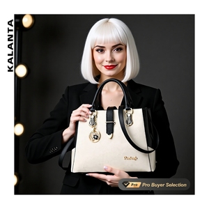 卡兰塔多色手提包单一趋势阿里巴巴零售商高级迷你手提包中国女士最新 - Product Image 1