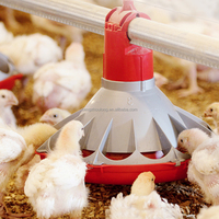 ZZ LML93 Équipement d'élevage avicole Système d'alimentation Bac à nourriture pour poussins Distributeur automatique de nourriture