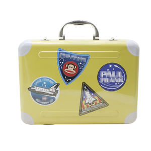 عرض ساخن علي مربع معدني عالي الجوده مربع صندوق صغير مربع مربع مزود بقفل اطفال - Product Image 1