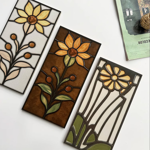 <span class=keywords><strong>Azulejos</strong></span> esmaltados 150x300mm Cocina Cintura <span class=keywords><strong>Baño</strong></span> Balcón <span class=keywords><strong>Azulejos</strong></span> de pared esmaltados Estilo retro francés - Product Image 4