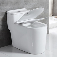 Nouvelle salle de bain réservoir d'eau bas s piège cuvette de toilette une pièce toilette eau placard porcelaine Wc
