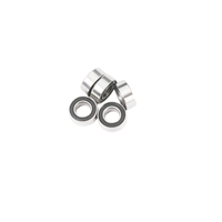 Roulement de précision professionnel MR105-2RS en acier chromé 5x10x4mm pour moulinets de pêche et maintenance de restaurants