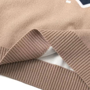Suéter Navideño de Punto para Niñas, Cuello Alto y Diseño de Dinosaurio, Hecho de Algodón, para Otoño y Primavera - Product Image 6