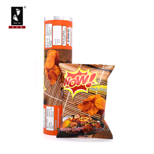 ฟิล์มม้วนพิมพ์ลายตามสั่ง เกรดอาหาร สำหรับบรรจุภัณฑ์ขนมขบเคี้ยว มันฝรั่งทอดกรอบ - Product Image 3