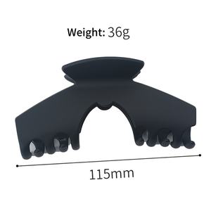 Pinza de Pelo de Plástico de 11.5cm con Diseño de Tiburón Grande para Mujeres, Ideal para Fiestas - Product Image 3