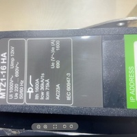 MTZ1 16 HA 4P MTZ116HA4P Air Circuit Breaker 1600A Fixed AC220V for PLC