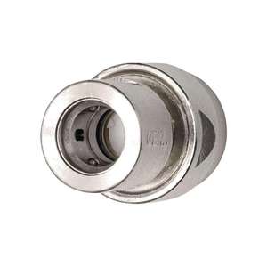 Pieza de manguera GEKA Water stop más sistema de acoplamiento manguera de latón niquelado tamaño 19 mm - Product Image 1