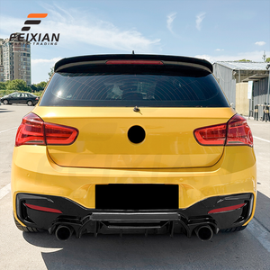 ناشر هواء خلفي جديد عالي الجودة لسيارات BMW الفئة 1 F20 F21 LCI <span class=keywords><strong>M</strong></span> Sport 2015-2019 مع خطاف سحب، متوافق بنسبة 100% - Product Image 5
