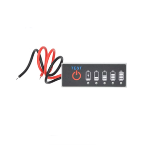 Module indicateur de batterie de voiture 12V1 avec affichage de la puissance de la batterie au lithium 3.7V 2S/3S/4S, protection contre la connexion inversée - Product Image 1