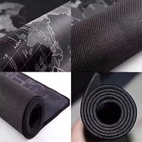 Alfombrilla de Ratón Grande para Juegos con Bordes Cosidos, Base de Goma Antideslizante, Alfombrilla de Escritorio Extendida para Computadora