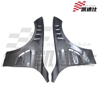 Fender Serat Karbon KSUI untuk BMW F30 F35 2019+ Seri 3 Model Sarang Lebah Karbon Forged AR Fender Serat Karbon Baru
