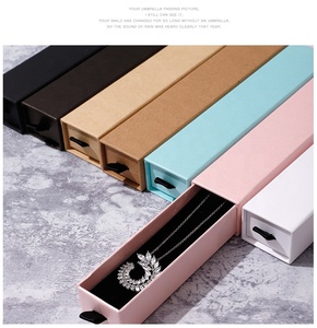 Caja de Joyería Artesanal |   Estuche rígido deslizante con esponja |   Fabricante de Calidad - Product Image 4