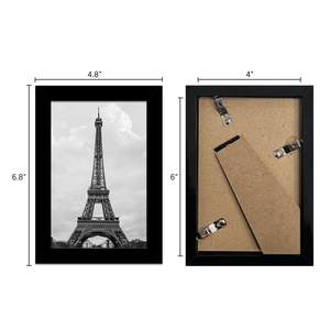 Cadre <span class=keywords><strong>photo</strong></span> étanche en <span class=keywords><strong>plastique</strong></span> pour certificat, affiche, <span class=keywords><strong>photo</strong></span>, affichage horizontal et vertical, à suspendre au mur ou à poser sur table - Product Image 4
