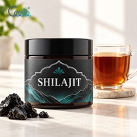 Résine de Shilajit Pur de l'Himalaya de Qualité Or avec Logo Personnalisé OEM, Riche en Acide Fulvique et Plus de 85 Oligo-éléments