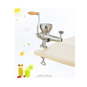 Portable Stainless Steel Metal Hand Shaking Slow Manual <b>Orange</b> Cold <b>Press</b> Juicer for Home - Product Image 3