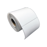 Etiquetas Adhesivas Térmicas Impermeables de 58x40 mm para Impresoras de Códigos de Barras de Alimentos - Rollos de Papel para Uso Industrial Personalizado