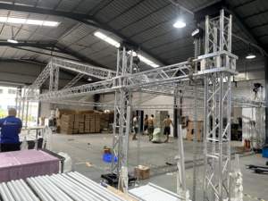 Botte en aluminium certifiée TUV d'éclairage d'événement pour des affichages de botte certifiés de plancher et de toit - Product Image 4