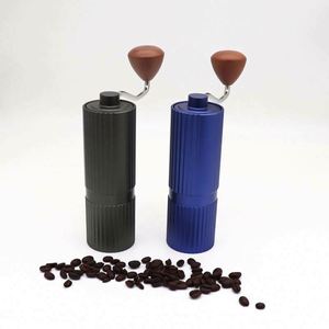 Moulin à café manuel en acier inoxydable CNC, à meules coniques, réglable, pour expresso, idéal pour les voyages et comme cadeau, vente en gros - Product Image 3