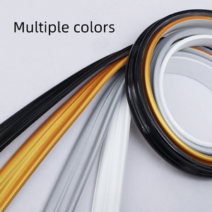 Thiết kế hiện đại tự dính PVC tường đúc TRIM linh hoạt đường sắt Bảng điều chỉnh khuôn cho DIY trang trí nội thất cửa Tủ Khung gương - Product Image 5