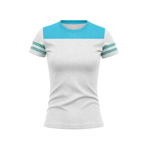 เสื้อเจอร์ซีย์ NRL City Skyline ทรงสลิมฟิตสำหรับผู้หญิง ผ้าเรียบเนียน พิมพ์ลายซับลิเมชั่น พร้อมลายปักแผนที่พระอาทิตย์ตกแบบกำหนดเอง สำหรับแฟนๆ ออสเตรเลียและนิวซีแลนด์ - Product Image 5