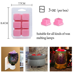 Lot <span class=keywords><strong>de</strong></span> 8 Cires Parfumées en Gros, Emballage Coque, 3 OZ, pour Décoration d'Intérieur, Couleurs Variées, Cire Parfumée en Cubes, Bougie - Product Image 5