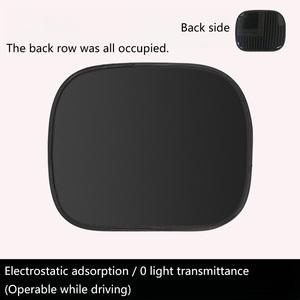 Pare-<span class=keywords><strong>soleil</strong></span> électrostatique pour voiture, protection solaire, isolation thermique, rideau d'intimité, chargeur de téléphone USB, allume-cigare - Product Image 3