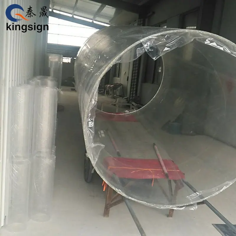 Kingsign Acrylic 1000Mm 1200Mm 1500Mm Đường Kính Đúc Plexiglass Ống