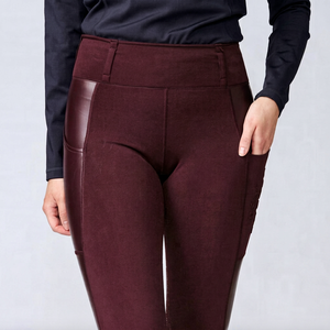 Culottes d'entraînement et de compétition à faible quantité minimale de commande Collants de compression respirants doux Équitation - Product Image 1