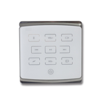 Amplificador de Pared Bluetooth Lucky Tone de 4 Canales y 25W para Solución de Música Ambiental en el Hogar y Habitaciones de Hotel