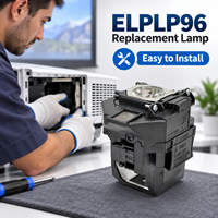 Ampoule de remplacement ELPLP96 pour projecteur Epson PowerLite, utilisation à domicile, au bureau, en salle de classe, en salle de réunion