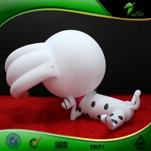 Inflatable Custom Spotty Dog Mô Hình Cho Quảng Cáo Inflatable Balloon Bouncer Dalmatian Để Bán Hongyi