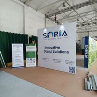 Soporte de Fondo Fotográfico Curvo Plegable y Portátil de 10 Pies - Marco de Fondo Ajustable en Forma de Arco para Fotografía de Estudio y Publicidad