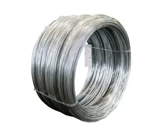 Bwg8-34 # complet Q195 Q235 SAE 1008 1010 1012 1018 1020 1006 fil d'acier galvanisé à chaud enduit de zinc de 6MM