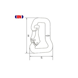 Aluminum Alloy (Polished) Carabiner OEM/ODM Manufacturer Taiwan - Product Image 6