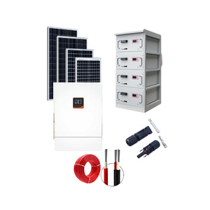 Hybrid Solar Power System 10-20Kw <b>48V</b> LiFePO4 <b>Battery</b> Stackable Split For Home Energy Storage - Product Image 1