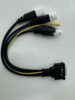 Cable de Diagnóstico OBD 6-032, Adaptador de 3 Pines y 4 Pines, Compatible con Escáneres 100PRO/500PRO/600PRO para Motocicletas Yamaha