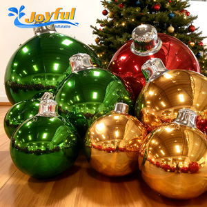 <span class=keywords><strong>Linterna</strong></span> de decoración navideña, Bola de Navidad inflable, bolas grandes y brillantes, globo colgante de Navidad inflable rojo/Blanco/azul/<span class=keywords><strong>verde</strong></span> - Product Image 2
