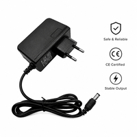 Adaptateur secteur 12V 2A 50/60Hz 24W, vente en gros directe d'usine, prise US/EU, adaptateur mural pour routeurs, bande LED