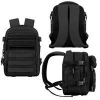 Sac de sport tactique compact QET1064 en Oxford 900D de haute qualité, sac à dos Molle pour fitness et trekking, 15L