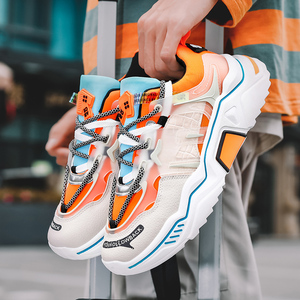 2020 mode Sport Chaussures De Course Hommes Décontracté Papa Chaussures Hommes Appartements Baskets En Plein Air Mesh Respirant - Product Image 1