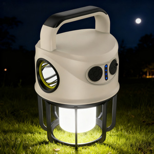 Portable Camping Lantern Led Rechargeable Battery Hand Press Switch Outdoor Camping Light Mobile Phone Charging Emergency Light - Product Image 2