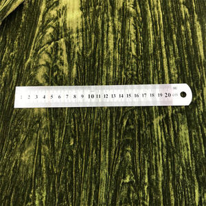 नए उत्पाद गैर-लोचदार 95% पॉलिएस्टर 5% स्पैन्डेक्स 230 ग्राम मखमली खिंचाव कपड़ों के लिए प्लीटेड मखमली कपड़े - Product Image 2