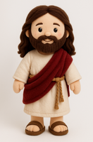Peluche Jésus, jouet en peluche religieux chrétien, mignon, cadeau de fêtes, poupée en position debout, OEM ODM