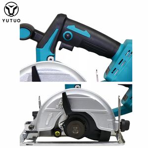 YUTUO vente en gros <span class=keywords><strong>18V</strong></span> 21V 5 ''5 pouces sans fil sans brosse Portable coupe du bois <span class=keywords><strong>scie</strong></span> circulaire - Product Image 2