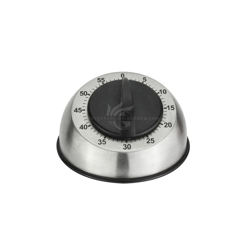 Будильник на 60 минут, таймер для приготовления пищи, кухонные Таймеры из нержавеющей стали, Ручной Аналоговый Магнитный обратный отсчет, кухонные Таймеры