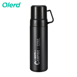 Botella de <span class=keywords><strong>Agua</strong></span> Deportiva Olerd de 520 ml, Doble Pared, Acero Inoxidable, Aislamiento al Vacío, con Tapa Ecológica de PP - Product Image 4