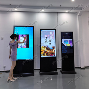 Hushida 43 50 55 65 75 85 inch kỹ thuật số biển màn hình menu kiosk 32 inch màn hình tầng thường vụ màn hình cảm ứng hiển thị bảng điều chỉnh - Product Image 6