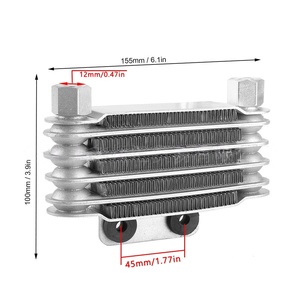 Factory Direct Motorcycle Oil Cooler Radiator Engine Modification Parts <b>Small</b> 6-Layer 8-Layer Dual-Side Large Kit - Product Image 6