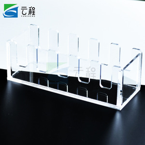 Estante para Placas de Petri de Acrílico, 5 y 10 Posiciones, Transparente, Colocación Vertical, Almacenamiento para Laboratorio - Product Image 3